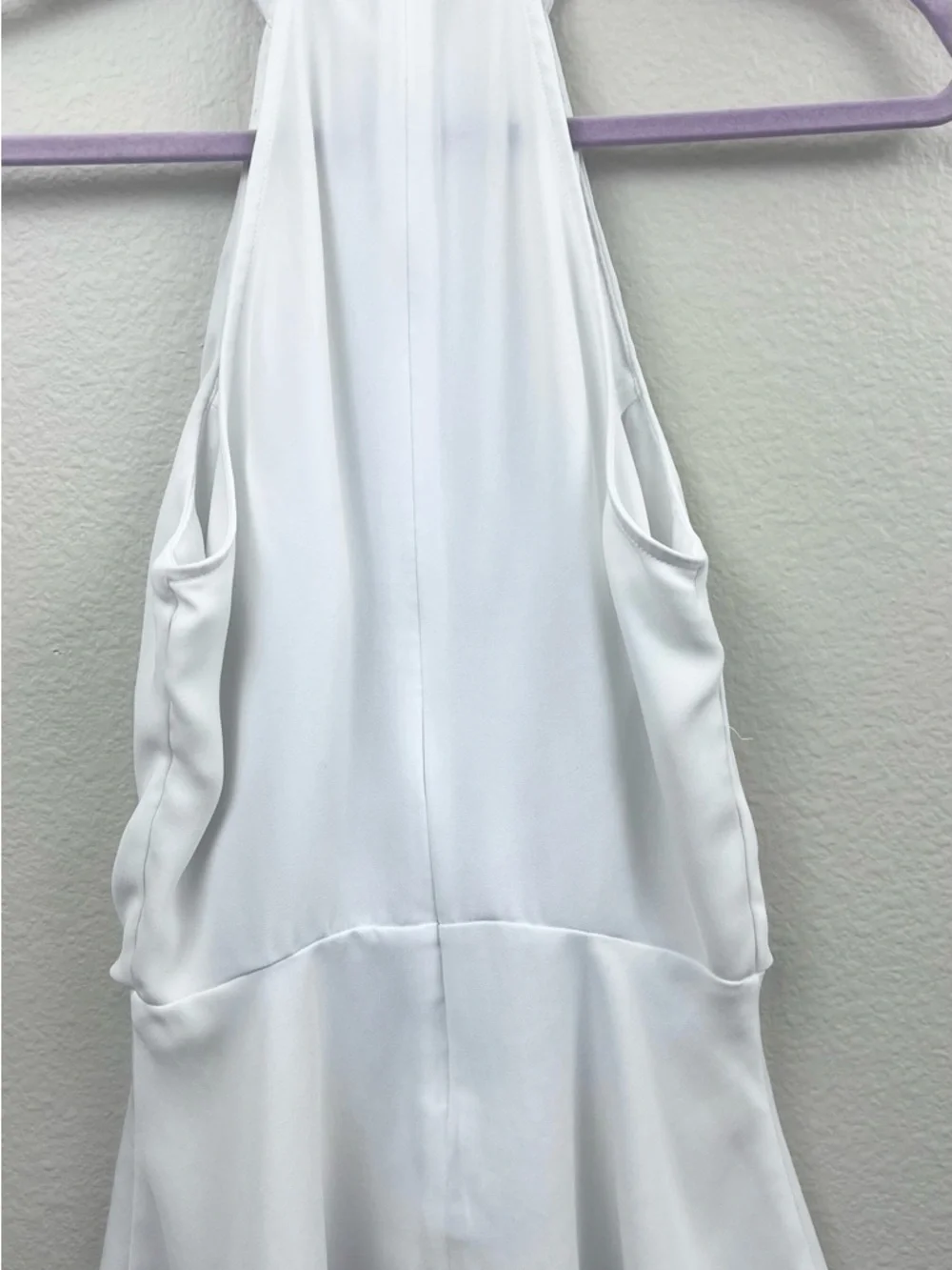 Womens Marciano By Guess White Halter Top, Size XS, Lace Inset Layered Fairy Y2K - Picture 3 of 4